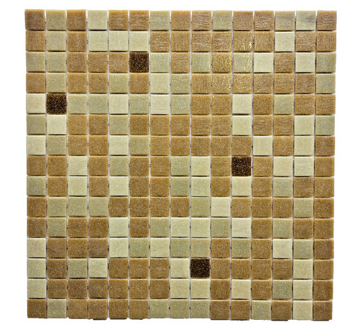 Mosaico vetro misto beige - mosaico,