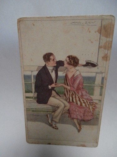 Cartolina epoca illustratore - cartolina, d'epoca