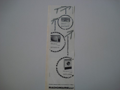 Advertising pubblicità 1962 - advertising,
