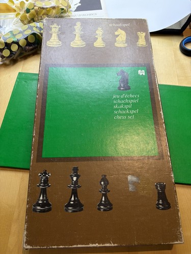 Scacchi schaakspel set - schaakspel, pezzi