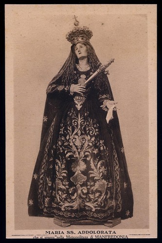 Antica cartolina religiosa - cartolina,