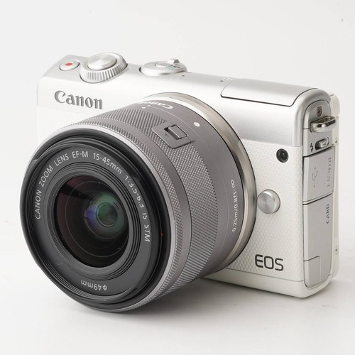 Canon eos m100 bianco - bianco, ef-m