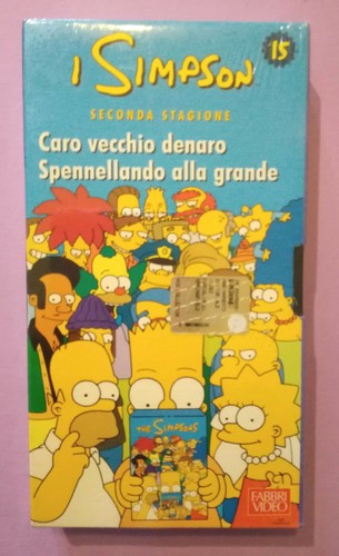 Vhs simpson seconda - simpson,