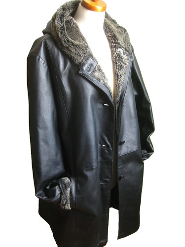 Parka cappotto pelle - parka,
