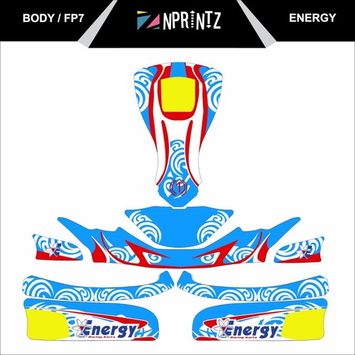 Kit adesivi kart completo fp7 - completo,