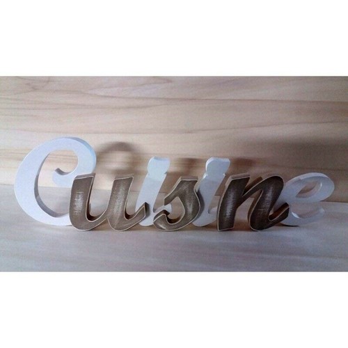 Scritta shabby chic cucina - shabby,