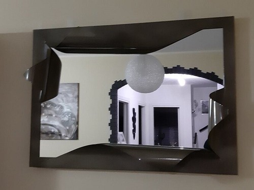 Cornice specchio ferro battuto - ferro,