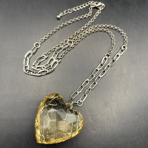 Collana con ciondolo cuore