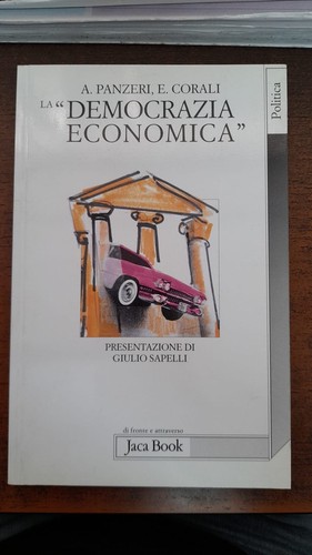 Democrazia economica - «democrazia, economica»