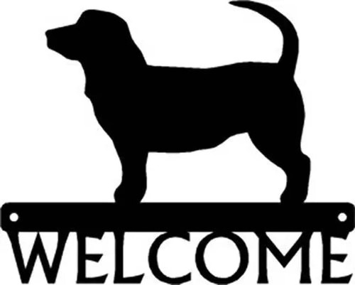 Insegna benvenuto cane - di,