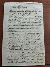 1865 lettera del - 1865,