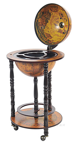 Old world globe - old,