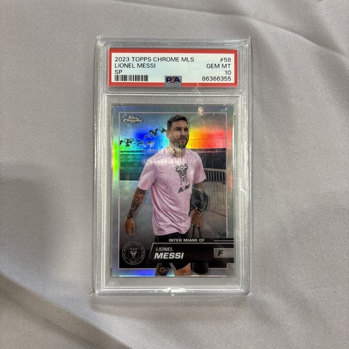 Lionel messi 2023 topps - topps, chrome