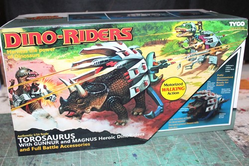 Dino riders torosaurus box - riders,