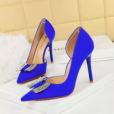 Decolte blu elettrico con - decolte,