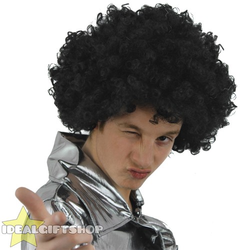 Parrucche afro nere adulti - parrucche,