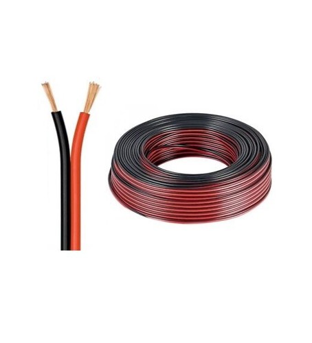 Piattina rosso nera 2x1 - nera,