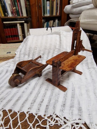 Modellini legno carriola - in, e