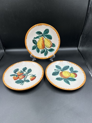 Piatti frutta maiolica - , vintage
