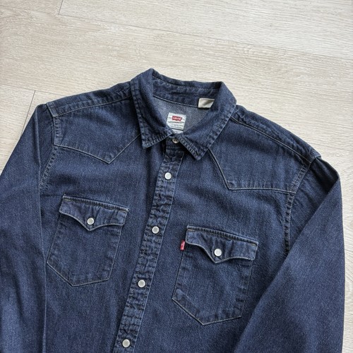 Levi camicia denim uomo blu - uomo,