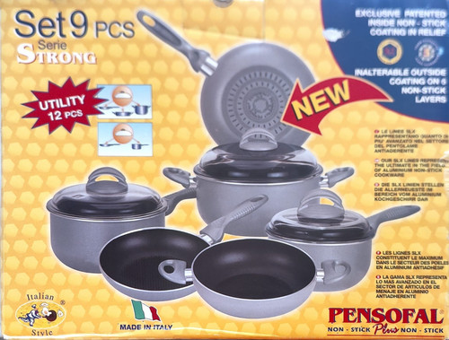 Set pentole antiaderenti - set, 9