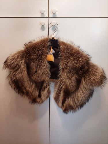 Collo pelliccia volpe e - collo,