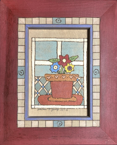 Cornice pirografica - , e