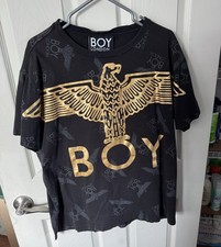 Boy london shirt xlarge - london, gold