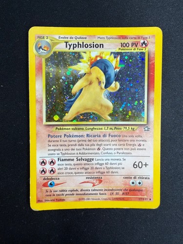 Pokemon typhlosion 111 neo - pokemon, 17/111