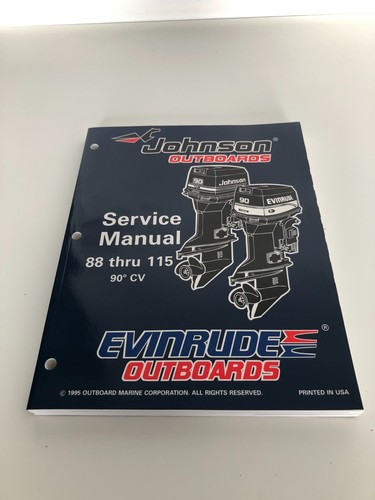 Manuale servizio 1996 johnson - servizio,