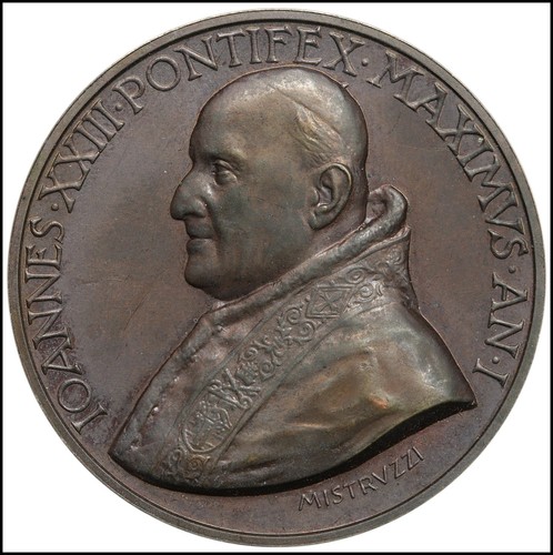 Medaglia 1959 giovanni xxiii - medaglia,