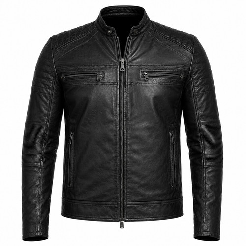Giacca moto uomo vera pelle - moto, di