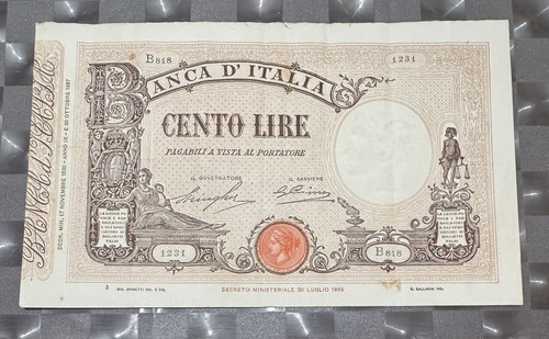 100 lire barbetti matrice - 100,