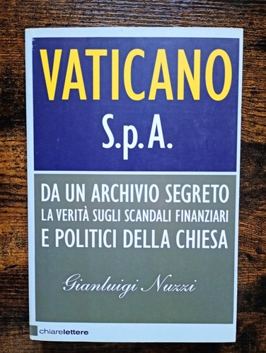 Vaticano spa gianluigi nuzzi - spa,