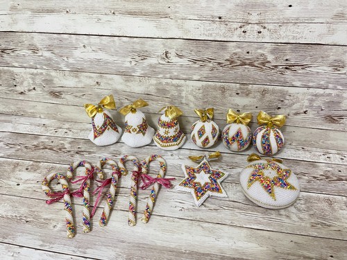 Ornamenti con perline semi - ornamenti,