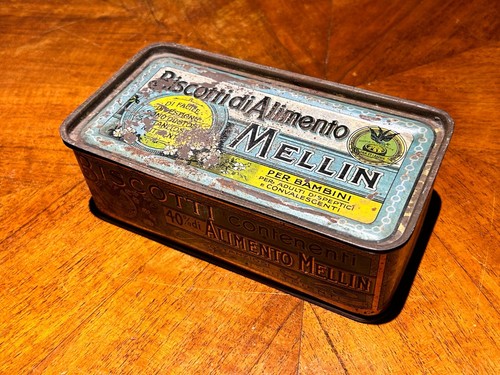 Scatola latta mellin con - scatola,