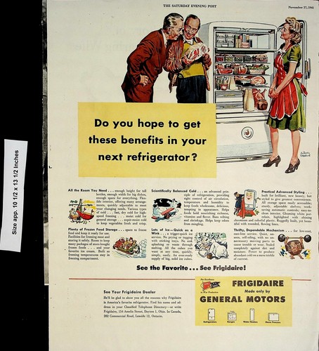Frigorifero general motors - general,