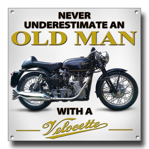 Never underestimate old - underestimate, man