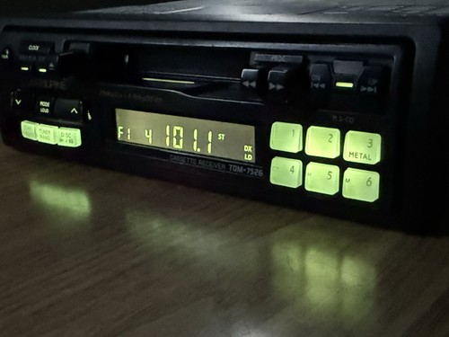 Alpine car audio - alpine, am/fm