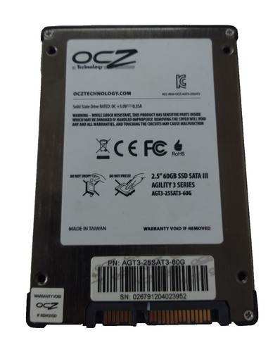 Ocz ssd sata agility 3 - 60,