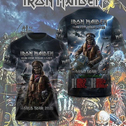 Camicia iron 1maiden 2026 - camicia,