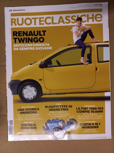 Rivista ruote classiche 412 - rivista, n.