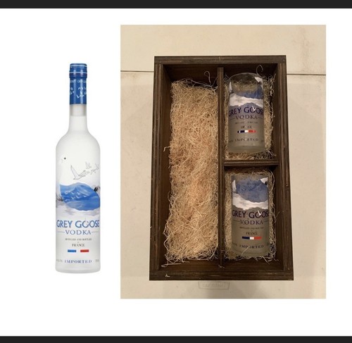 Set regalo bicchiere vodka oca
