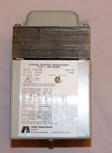 Acme 81056 trasformatore - acme, t-81056