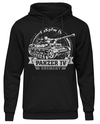 Felpa con cappuccio pzkpfw - cappuccio, iv