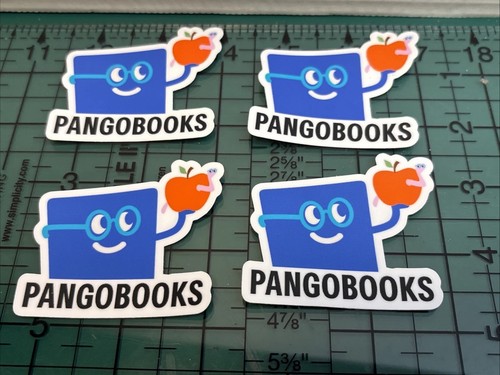 Pango books book sticker - books,