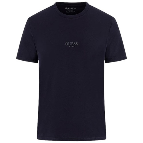 Guess shirt slim blu - t-shirt,