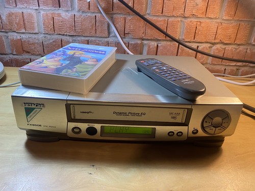 Lettore vhs hitachi fx950e - vhs,