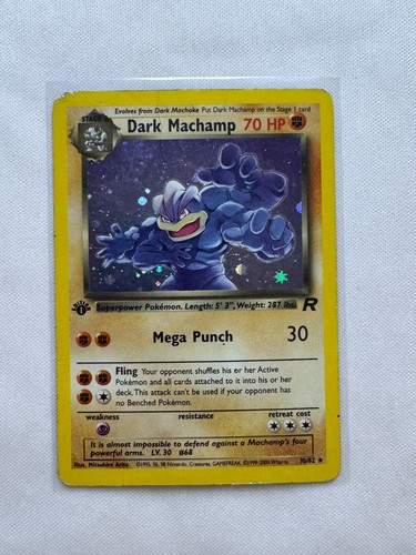 Dark machamp 1ª edizione - machamp,