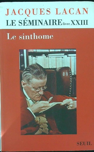 Sinthome lacan jacques - le,
